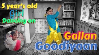 Gallan Goodiyaan dance performance by Aradhya Chandra [upl. by Marten]