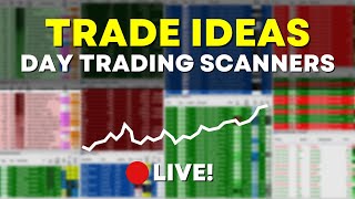 🔴LIVE Trade Ideas Scanners For Day Trading  Breakouts Unusual Volume Reversals etc 062724 [upl. by Shepley]