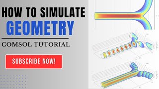 Flow through Bended Pipe  Laminar Flow  3D Geometry  COMSOL Tutorial for Beginners [upl. by Ecirum]