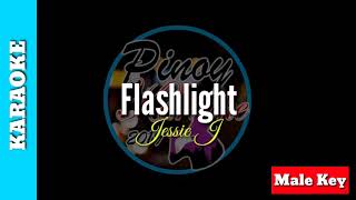 Flashlight by Jessie J  Karaoke  Male Key [upl. by Nyrek]