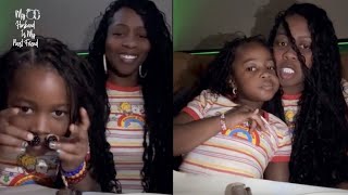 Remy Ma Goes On Dinner Date With Daughter Reminisce In Matching Outfits 👨🏾‍🍳 [upl. by Hendrickson]