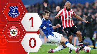 Everton 10 Brentford  Unbeaten run comes to an end [upl. by Fishback]