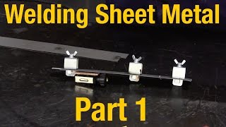 How To Weld Sheet Metal  Part 1 of 2  Welding Sheet Metal Basics with Eastwood [upl. by Martsen952]