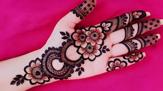 New Eid special mehndi design back hand  Mehndi design simple and easy  Mehndi design  Mehndi [upl. by Luigi]