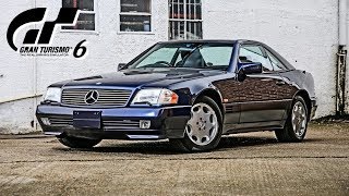 Gran Turismo 6  MercedesBenz SL500 R129 REVIEW [upl. by Dolloff]