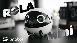 Enabot ROLA Mini Companion Robot Review From a owner to a friend with just one robot [upl. by Laehpar]