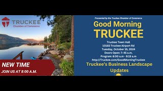 Good Morning Truckee Oct 2024 [upl. by Sharp]