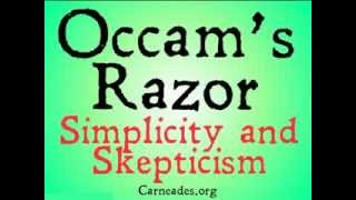 Occams Razor and why you should be skeptical of it [upl. by Ajnotal319]