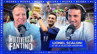 ⭐⭐⭐ Lionel Scaloni con Alejandro Fantino  Mano a Mano  0811 [upl. by Ilenay]