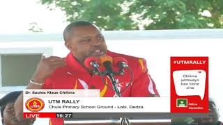 makiyolobasi Saulosi Chilima and Lazalous Chakwela video [upl. by Yniatirb]