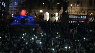 Attentats de Paris manifestations de soutien à travers lEurope [upl. by Otir]