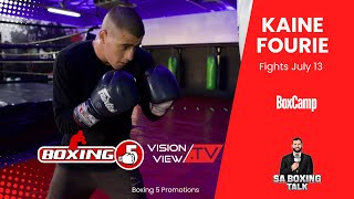 Kaine Fourie Fights for IBF Continental Africa Title vs Siseko Makeleni Boxing 5 Promotions July 13 [upl. by Colon]