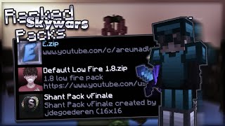 The BEST Ranked Skywars Texture Packs for Minecraft PVP FPS Boost  189 [upl. by Adlig]