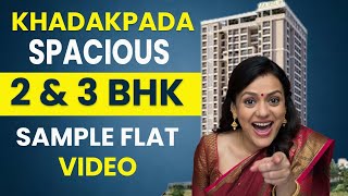 Flat In Khadakpada  2 amp 3 BHK Flat For Sale In Khadakpada Kalyan  Sai Galaxy Kalyan  Tour  Price [upl. by Duquette]