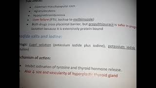 Antithyroid drugs Lecture Endocrine Pharmacology [upl. by Apfelstadt73]