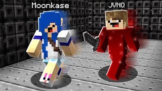 MOONKASE FUGIU do MONSTRO MINECRAFT FLEE THE FACILITY [upl. by Ahsaetal]