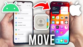 How To Transfer Contacts From Android Phone To iPhone  Full Guide [upl. by Noakes49]