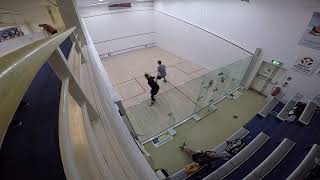 UK RACQUETBALL NOTTINGHAM FINALS 2019 TED JEAL V LUKE BISHOP [upl. by Ybrek]