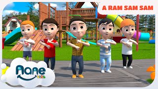 A Ram Sam Sam Lets Go Faster and Faster  Nursery Rhymes  Childrens Songs  by Nane Kids [upl. by Agnes883]