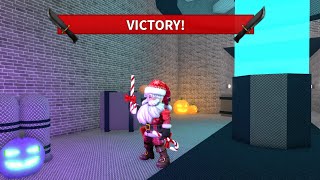 MM2 GAMEPLAY AS SANTA CLAUS Murder Mystery 2 [upl. by Schaaff]