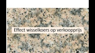 Effect wisselkoersen op verkoopprijzen [upl. by Oiromed166]