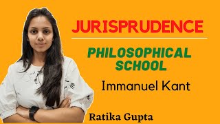 Immanuel Kant  Philosophical school of Jurisprudence [upl. by Sirhc602]