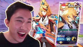 REVIEW SKIN LESLEY ASPIRANT  Mobile Legends MLBBIDCreator [upl. by Brawley]