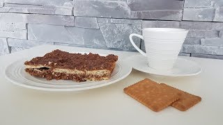 Kalter Hund Rezept  Keks Kuchen ohne backen [upl. by Apthorp]