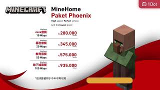 ♪ IndiHome Paket Phoenix in MINECRAFT ♪ [upl. by Ruthi]