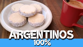 Cómo hacer ALFAJORES DE MAICENA💙 Receta Original Super Fáciles [upl. by Ethben490]