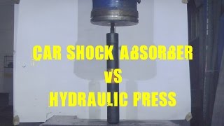 Car Shock Absorber vs 500 Ton Hydraulic Press [upl. by Ivanah]