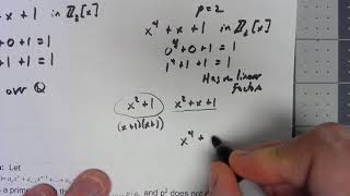 Abstract Algebra 156 Irreducibility Theorems [upl. by Anaeed]