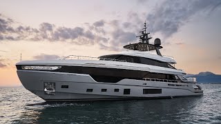 Azimut Grande Trideck Yacht 2022 Exterior Interior SlideShow [upl. by Ahsimat]