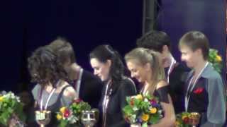 Cup of Russia 11 11 2012 Dance medal ceremony 2 [upl. by Akemrehs256]