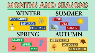 Seasons  Months of the Year  Science for Kids  PrimaryWorld [upl. by Euqinorev]