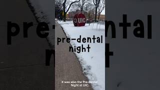 Pre dental night at UIC internationaldentist dentaleducation dentaleducation dentistrydentist [upl. by Janos]