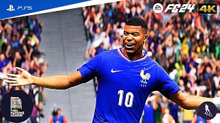 FC 24  France vs Italy  UEFA Nations League 2425 Full Match  PS5™4K [upl. by Anial]