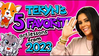 Teryns Top 5 Art Lessons From 2023 [upl. by Rosalee]