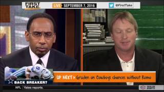 Jon Gruden Full Interview On Top QBs and NFL [upl. by Isdnyl]