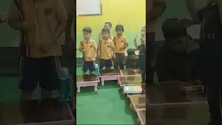 Rolly Polly Rhyme taught by Miss Riya Chakraborty [upl. by Aaren]