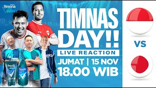 THE DERBY S2 EPS 32 LIVE REACTION TIMNAS  INDONESIA VS JEPANG [upl. by Eanerb]