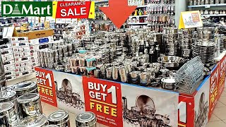 DMart latest offers kitchenware collection stainless steel amp nonstick cookware gadgets appliances [upl. by Amyas]