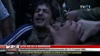 26 de ani de la Mineriada din 1315 iunie 1990 [upl. by Eneryc]