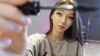 ASMR Doing Your Makeup 🌸 Fast and Aggressive 🌸 In 1 Minute [upl. by Angell]