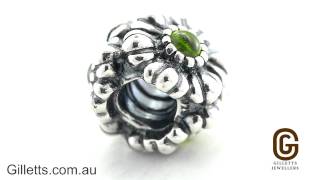 Pandora August Birthstone Flower Charm  Pandora code 790580PE [upl. by Sieber]