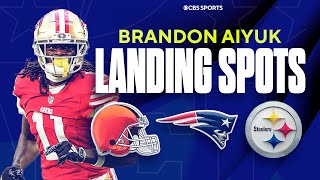 Brandon Aiyuk Sweepstakes Steelers Patriots and Browns in the mix  CBS Sports [upl. by Kingston39]