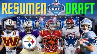 Resumen Draft NFL 2024 ¿Qué Hizo Cada Equipo en el Draft [upl. by Stav]