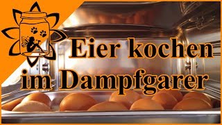 Eier kochen im Dampfgarer  Meine neue Küche  Garteneinkochfee [upl. by Ok]