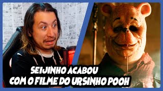 Ursinho Pooh Sangue e Mel é hilário de tão ruim  REACT DO MORENO [upl. by Donia704]