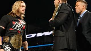 SmackDown The Miz and Edge confront each other [upl. by Catrina]